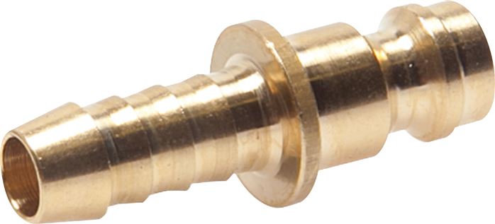 Exemplary representation: Coupling plug with grommet, brass